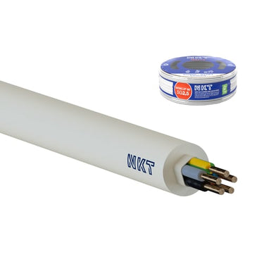 Installationskabel NOIKLX 90° Dca 5G2,5 Lysegrå Rg50 - 1