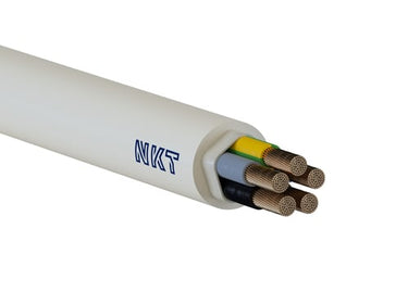 Installationskabel NOIKLX 90° Dca 5G10 Lysegrå Afmåling - 1