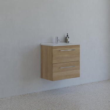 Dansani Mido møbelpakke 61 cm 2 sk vask varm eg - 1