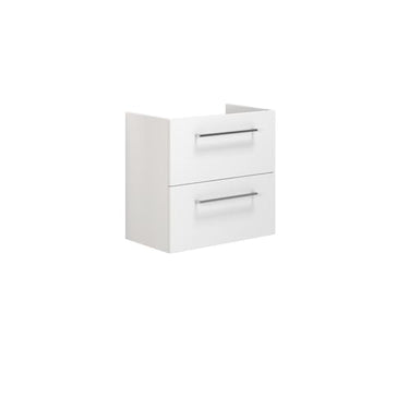 Dansani Mido vaskeskab 60 cm m/2 skuffe hvid højglans - 1