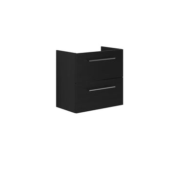 Dansani Mido vaskeskab 60 cm m/2 skuffe sort struktur - 1