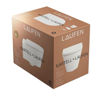 LAUFEN KARTELL sampak Rimless hvid - 1
