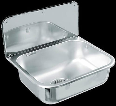 Intra Juvel U4 vaskekar m/bundventil 560x450mm rustfri stål - 1