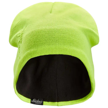 Snickers vindtæt beanie hue 9031 neon gul one size - 1