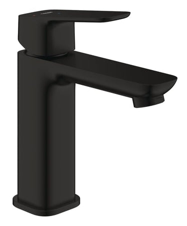 GROHE Cubeo Håndvaskarmatur m/pop-up og koldstart M-size mat sort - 1