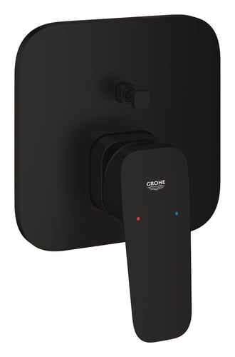 GROHE Cubeo Etgrebs forplade til Smartbox m/2 udgange mat sort - 1