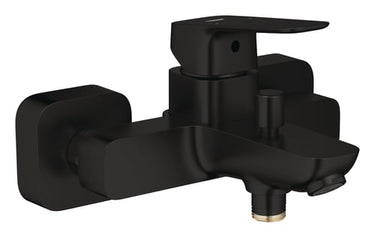 GROHE Cubeo Etgrebsbatteri til kar og brus m/2 udgange brus sort - 1