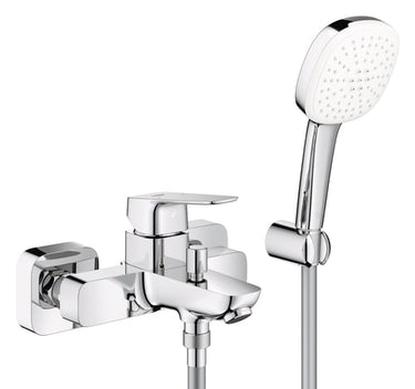 GROHE Cubeo Etgrebsbatteri m/brusersæt forkromet - 1