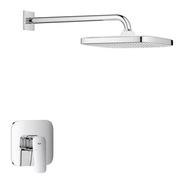 GROHE Cubeo Indbygningsbrusesystem med Tempesta 250 forkromet - 1
