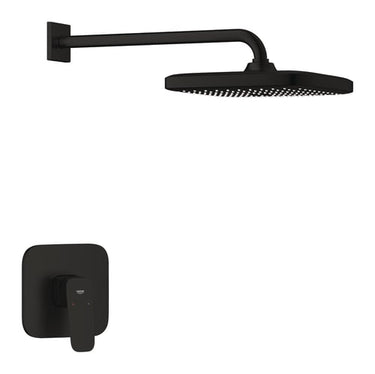 GROHE Cubeo Indbygningsbrusesystem med Tempesta 250 mat sort - 1
