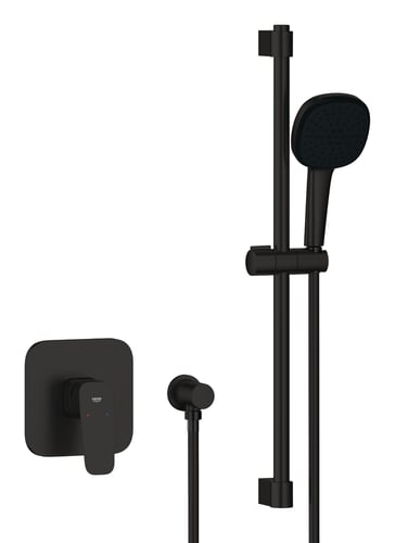 GROHE Cubeo Indbygningsbrusesystem med Tempesta 110 mat sort - 1