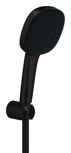 GROHE Tempesta Cube 110 III Vægholdersæt 3 sprays mat sort - 1