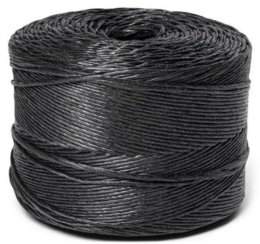 Polykordel snor Ø2,0mm ca 735 meter. 350m/kg. Sort - 1