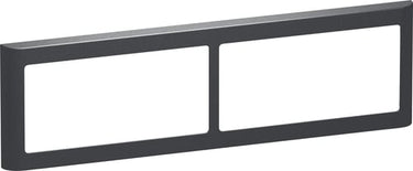 LK FUGA SOFT designramme vandret 2x2 modul koksgrå - 1