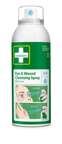 Cederroth Sår- og Øjenskyllespray 150 ml - 1