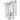 Geberit Duofix monteringselement/cisterne stål 1120x880x170mm t/hængetoilet/armstøtte - 2