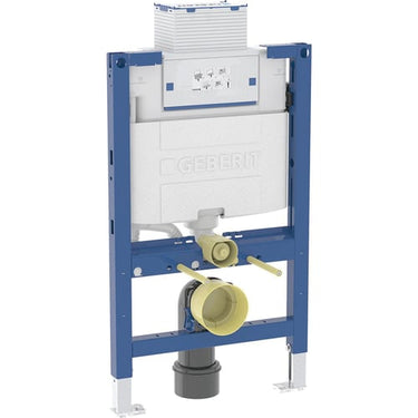 Geberit Duofix monteringselement/cisterne stål 820x500x140mm t/hængetoilet - 1