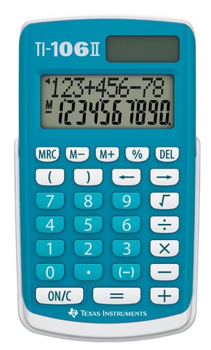 Texas TI-106 II Basic calculator - 1