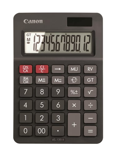 Canon AS-120II DBL desktop calculator - 1