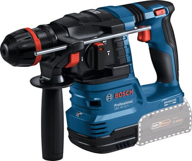 Blå Bosch GBH 18V-22 X Solo Borehammer - 1