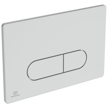 OLEAS M1 mekanisk betjeningsplade 234x8,5x154mm børstet kro smartflush - 1