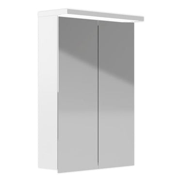KRISS Skandi LED design spejlskab 50cm hvid - 1