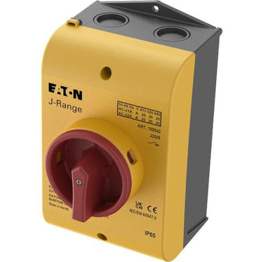 Nødafbryder IP65 25A 3P J25/R - 1