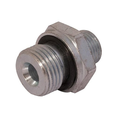 24° lige indskruning 18L 1/2" BSPP flad NBR pakning - 1