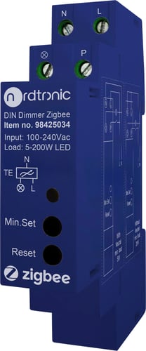 DIN Dimmer Zigbee - 1