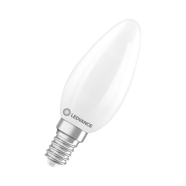 LEDVANCE LED kerte mat 470lm 3,4W/827 (40W) E14 dæmpbar - 1