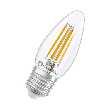 LEDVANCE LED kerte filament 470lm 3,4W/827 (40W) E27 dæmpbar - 1