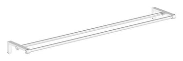 Damixa Zen håndklædestang 800 mm dobbelt krom - 1
