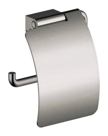 Damixa Zen toiletpapirholder m/cover børstet grafitgrå - 1