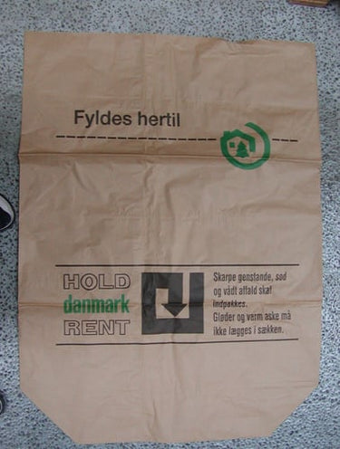 Papirsække Hold Danmark Rent 700x950x250mm 110L - 1