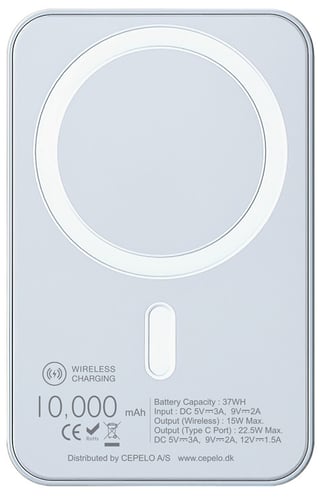 Zmartgear trådløs Powerbank 10.000mah - 1