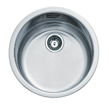 Intra Juvel køkkenvask KC380RO2 Ø385 mm rustfri stål - 1