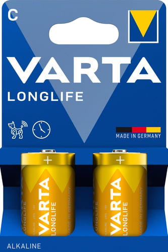 Varta Batteri Longlife C 2-PAK - 1