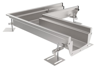 BLÜCHER LINEA vinkelrende 500x500/150x85mm u/fald - 1
