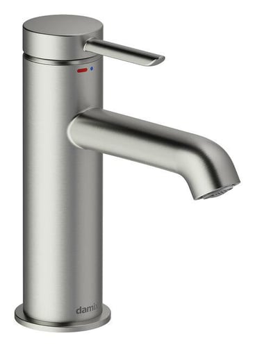 Damixa Iris håndvaskarmatur 100mm stål - 1