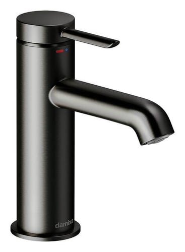 Damixa Iris håndvaskarmatur 100mm bør grafit grå - 1