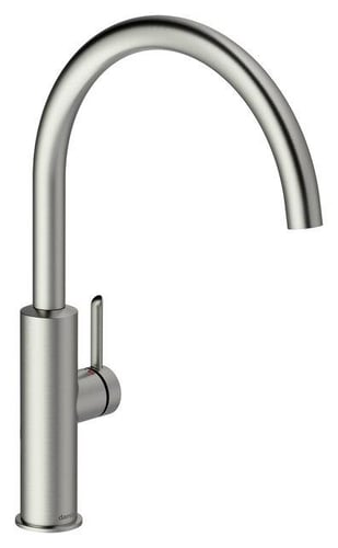 Damixa Iris køkkenarmatur 225mm C-tud stål - 1