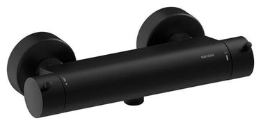 Damixa Iris termostatbatteri 1/2" mat sort - 1
