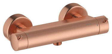 Damixa Iris termostatbatteri 1/2" børstet kobber - 1