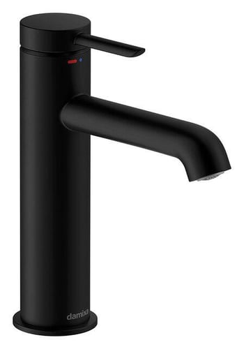 Damixa Iris håndvaskarmatur 114mm mat sort - 1