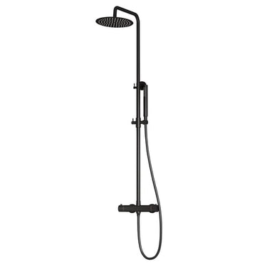 Lavabo Argo RS komplet brusesystem børstet PVD mat sort - 1