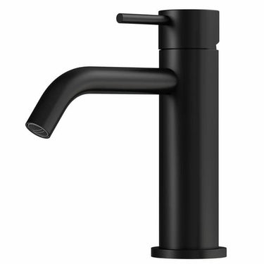 Lavabo Mira 140 håndvaskarmatur børstet PVD mat sort - 1