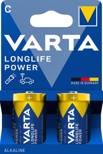 Varta Batteri Longlife Power C 2-PAK - 1
