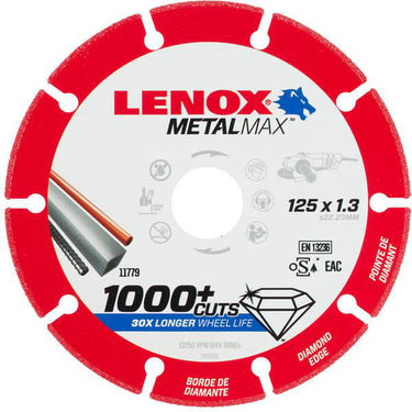 Lenox Cutoff Skive Metalmax 125x1.3x22.2mm - 1