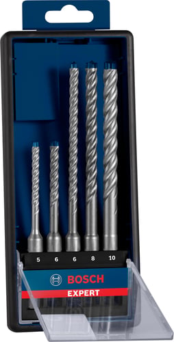 Bosch Hammerborsæt Plus-7X 5-10mm 5 stk - 1