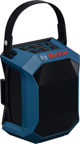 Blå Bosch GPB 18V-1 C Højtaler bluetooth m/BA18-12 - 1